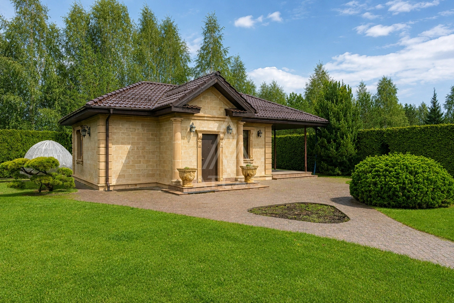 Классический особняк у водного канала, фото 26
