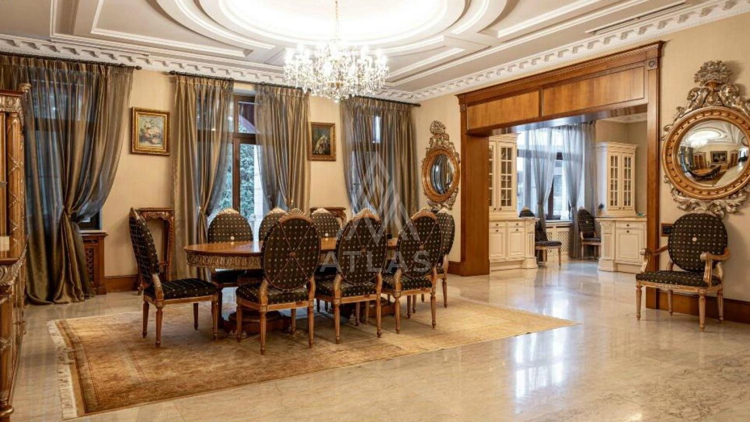 Классическая резиденция с бассейном, фото 7