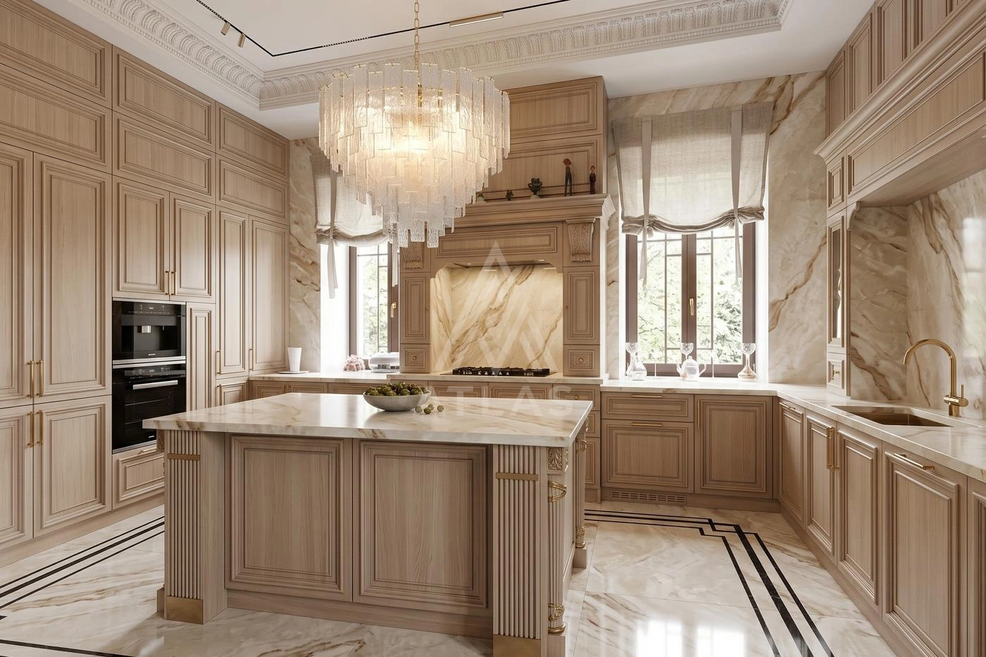 Резиденция в стиле модерн на лесном участке, фото 6
