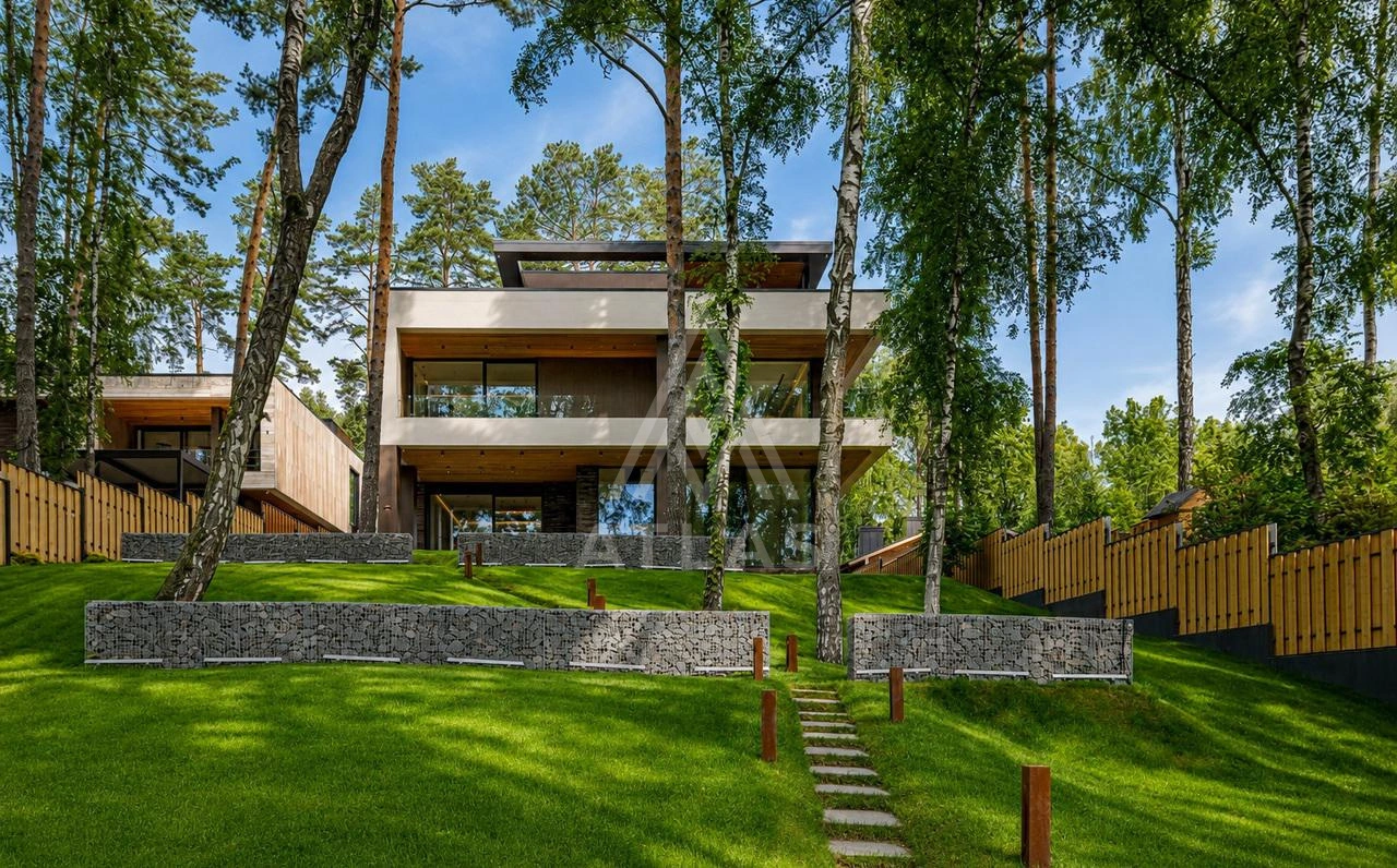 Новый дом на лесном каскадном участке, фото 21