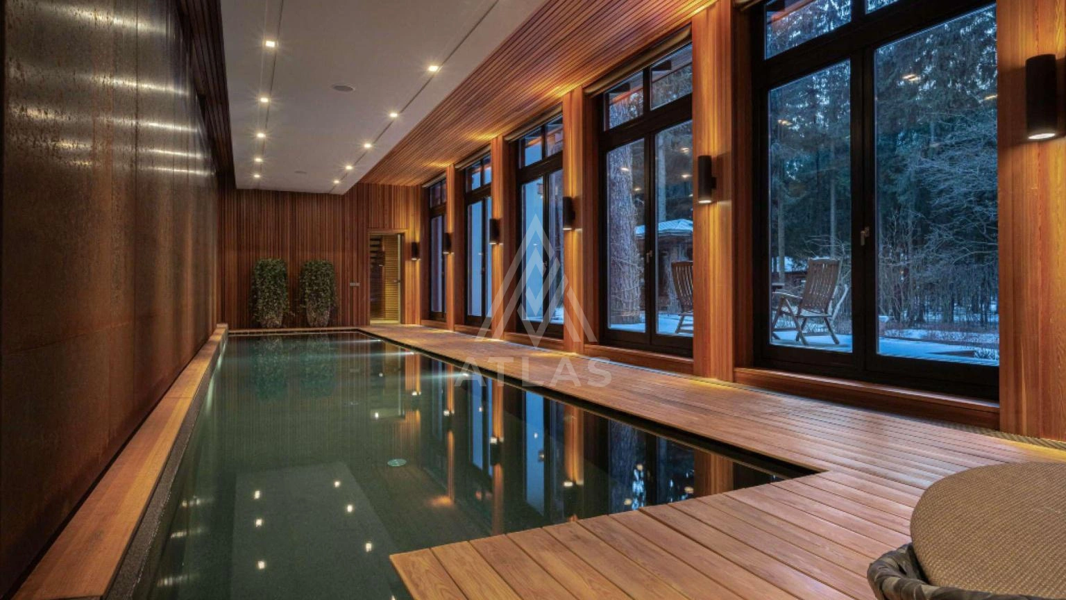 Авторский дом с бассейном и spa на лесном участке, фото 15