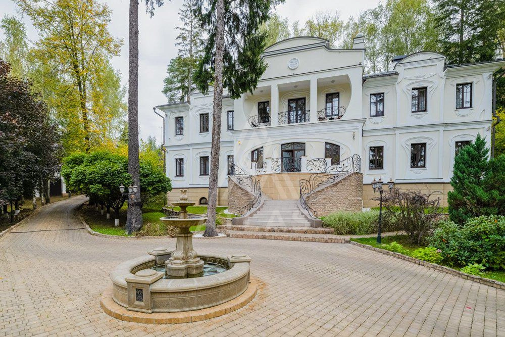 Резиденция в стиле модерн на лесном участке, фото 1