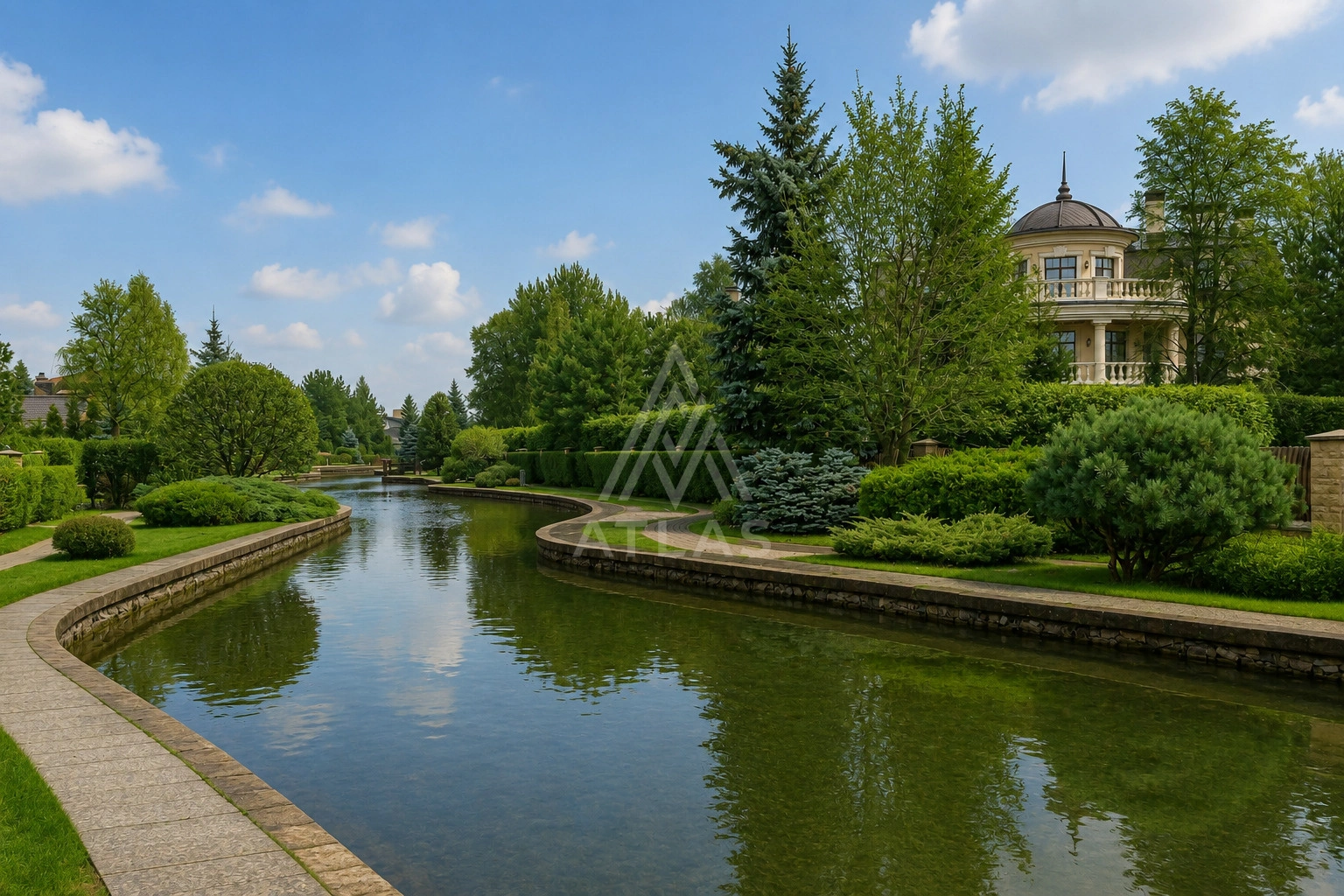Дом под отделку у водного канала, фото 13
