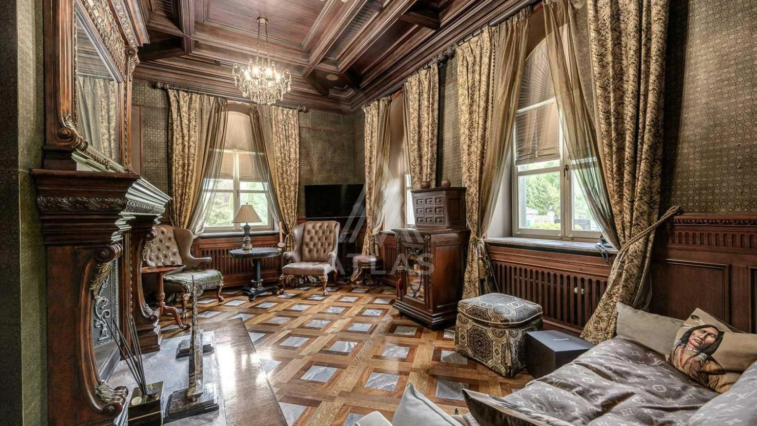 Классический особняк с эксклюзивной отделкой, фото 13