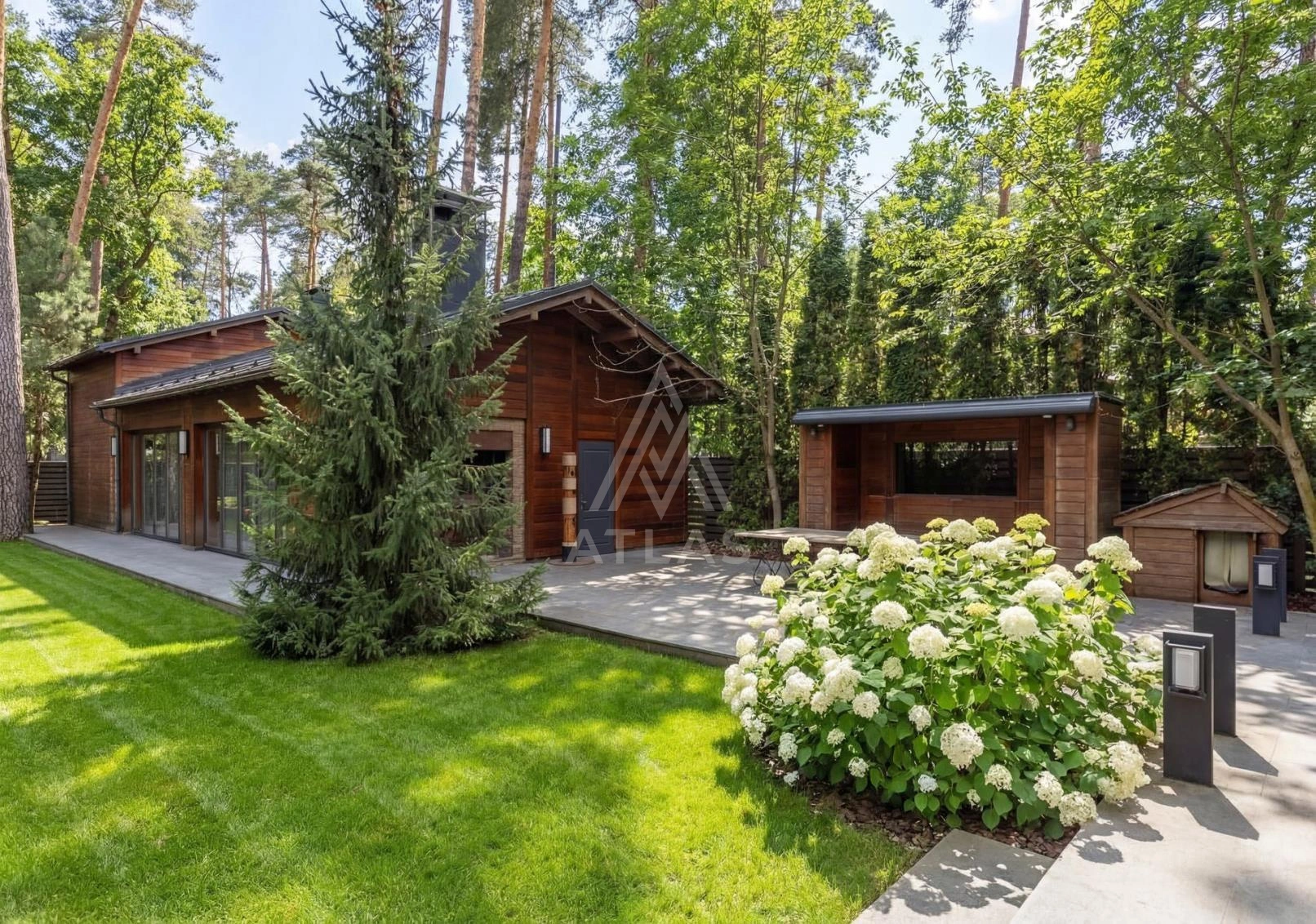 Дом с дизайнерским ремонтом на лесном участке, фото 26